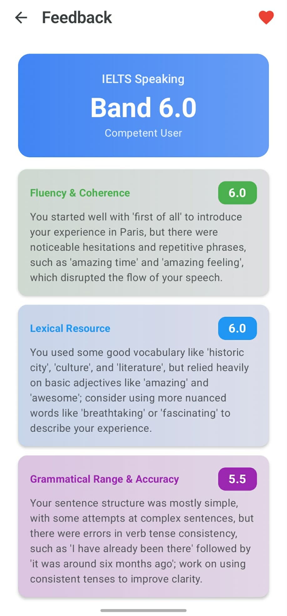 App screenshot