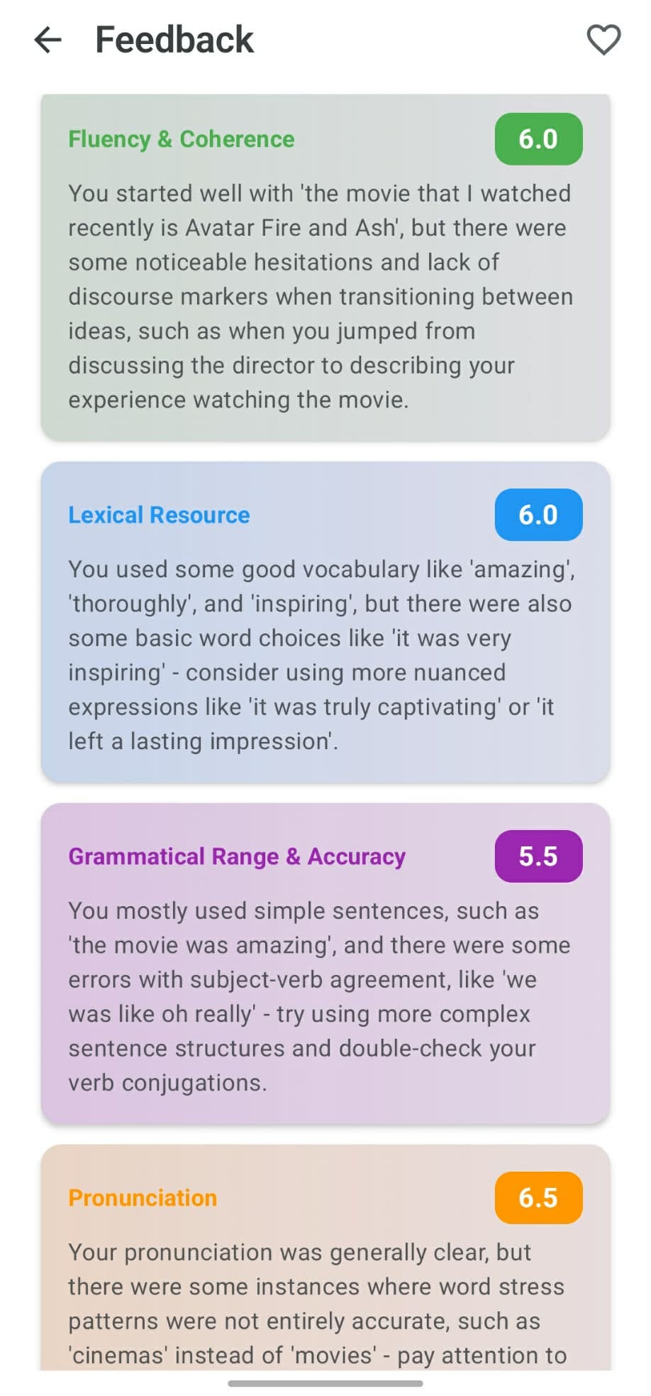 App screenshot