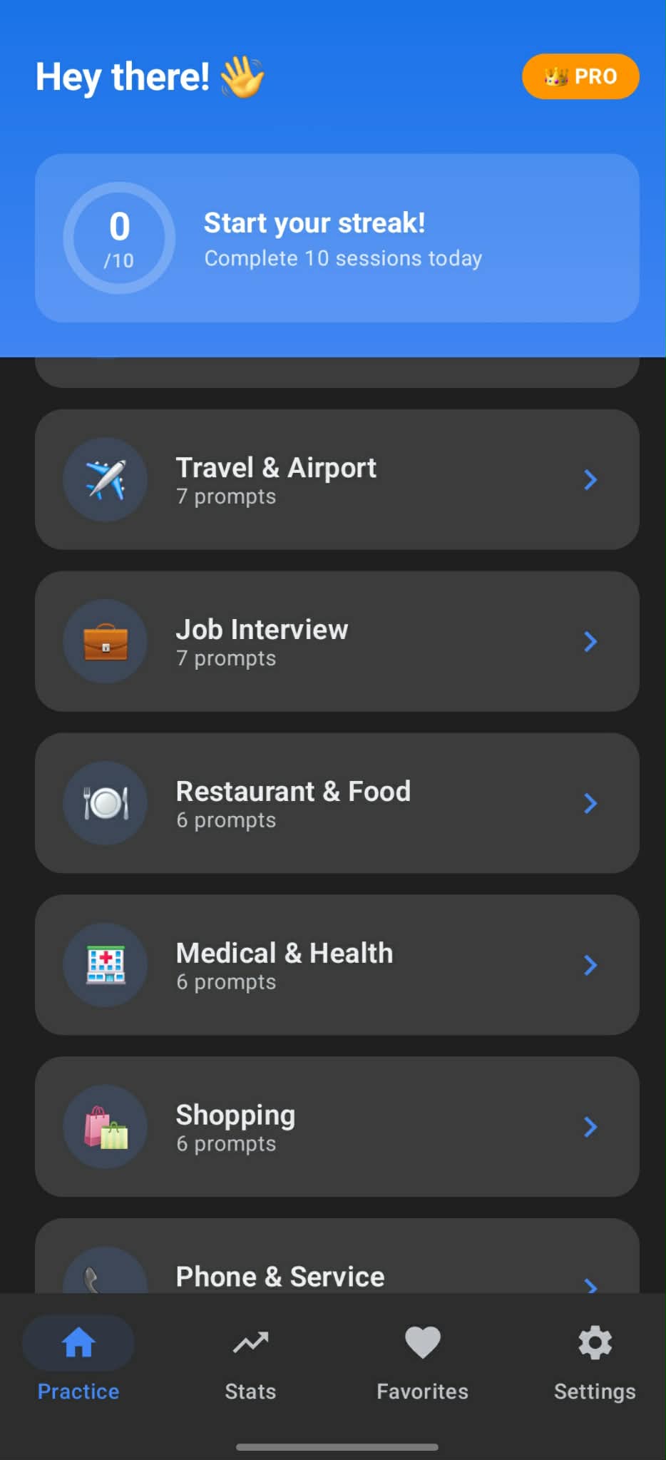 App screenshot